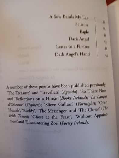 Tom Mac Intyre/A B C ,new poems,2006,signed