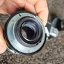 nikon f 105mm f2.5 + hood + filter + leather case Image 9