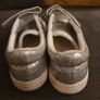 Silver Glitter Girls Shoes ..  Size: 2 UK .. 33 EU Image 4