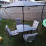 Garden table and chairs Image 3