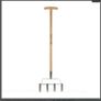 Kent & Stowe Stainless Steel Lawn Aerator 4 Prong Image 2