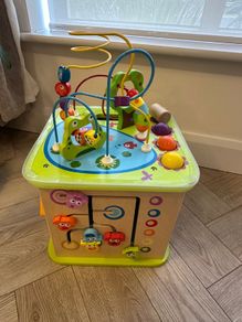 Hape Country Critters Wooden Activity Play Cube