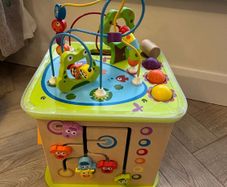 Hape Country Critters Wooden Activity Play Cube