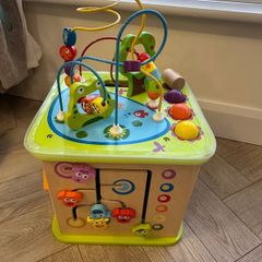Hape Country Critters Wooden Activity Play Cube