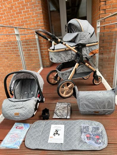 Brand new baby travel system 3 in 1 pram buggy