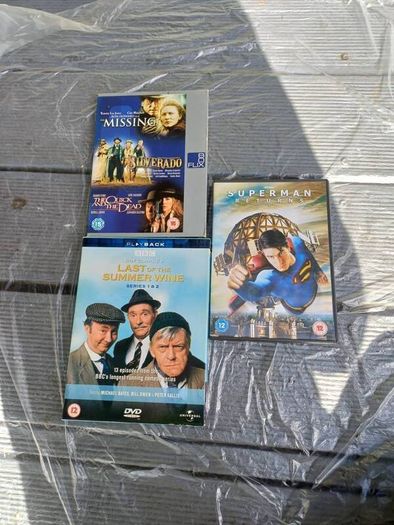 DVD Collection Bundle - BBC Comedy, Western Trilogy  Superhero Movie