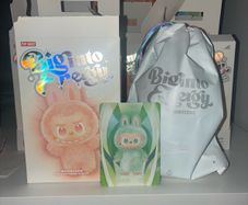 Labubu Big Into Energy Serenity Opened Box, Unopened Sealed Bag