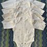 Next Baby Cotton Bodysuits Image 2