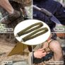 Pocket Chainsaw with Paracord Handle (24inch-11teeth) / (36inch-16teeth) Folding Chain Hand Saw Fast Wood & Tree Cutting Emergency Outdoor Survival Gear Best for Camping Backpacking Hiking Hunting Image 3
