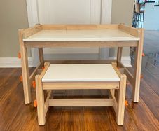 IKEA Flisat kids desk and seat