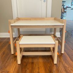 IKEA Flisat kids desk and seat