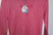 Pink Castle Jumper Sz 12  New feb