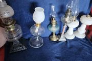 Vintage oil lamps