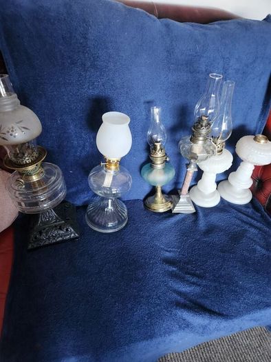 Vintage oil lamps