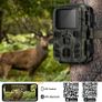 36MP 1080P Trail and Game Wild Animal Farming FarmCamera with Night Vision 3 PIR Sensors IP66 Waterproof Motion Activated Infrared Hunting Camera with Screen Image 5