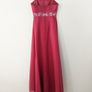 Red Chiffon Debs Dress Image 3