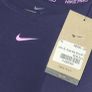 NIKE Pro Purple Cropped Long Sleeve Top with Elasticated back detail - Sz XL (Fit 16-18UK) - Bnwt Rrp 45 Image 3