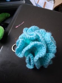 knitted fidget toy