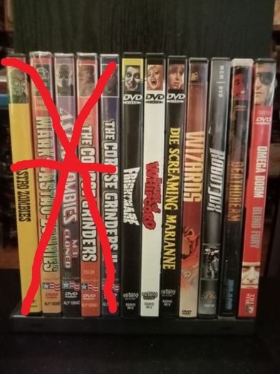 Horror Dvds