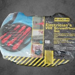 8-piece Workzone Electrician's VDE Screwdriver Set