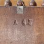 Large wooden, richly carved French barometer Image 5