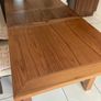 Extending 6 Seater Dining Table - Dark Oak + 6 dining chairs Image 8