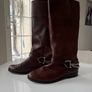 Ralph Lauren Tall Boots, Brown, As New, with Box Image 2