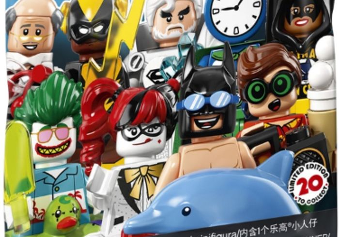 Lego SWIMSUIT BATMAN Minifigure Lego Batman Lego Minifigure