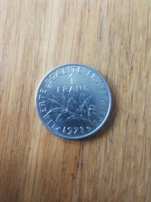1973 1 Franc Coin