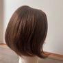 Human hair wig brown Image 4