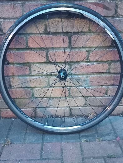 Road wheel.