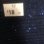 F&F navy dress with sequins size 12 New with tags Image 3