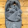 Bugaboo footmuff- fleece, grey melange Image 3