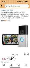 Wireless Video Doorbell Camera