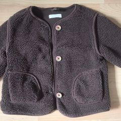 Leigh tucker Brown teddy jacket 2-3 years