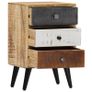 Bedside Cabinet 40x30x60 cm Solid Mango Wood Image 4