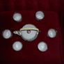 Vintage Vietnames Tea Set. Complete 7 peice Image 2