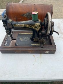 Singer table top sewing machine.