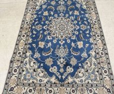 Nain Kashmar hand knotted rug