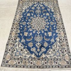 Nain Kashmar hand knotted rug