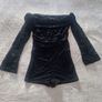 Beautiful Black Lace Playsuit Image 9