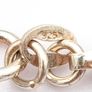 Vintage Sterling Silver Linked Hearts Bracelet Image 3