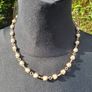 18k Gold Plated Pearl Necklace(Vintage) Image 4