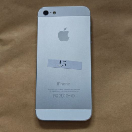 Apple iPhone 5 - 16GB - Silver - 3 - Activation locked - Parts only