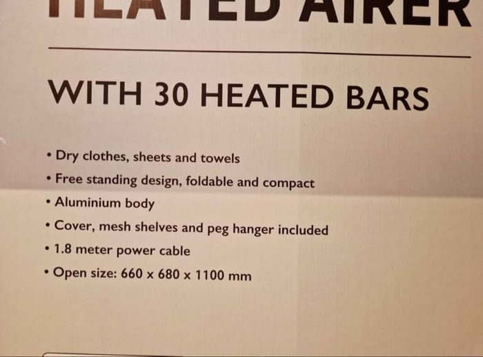 heated airer