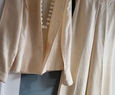 Helen Mcalinden 100% Linen Trouser Suit Sz 8uk - Rrp 499 (new)