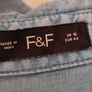 Size 16 Denim look shirt Image 5