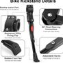 NEW SALE | Premium Bike Kickstand, Aluminium Alloy Adjustable Height Rear Side Bicycle Kick Stand, Suitable for Mountain Bike and Road Bike of 24Inch-28 Inch, Come With Allen Wrench 2PCS Image 2