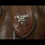 Prada Dear Skin Leather Satchel with Dragon Buckle Image 4
