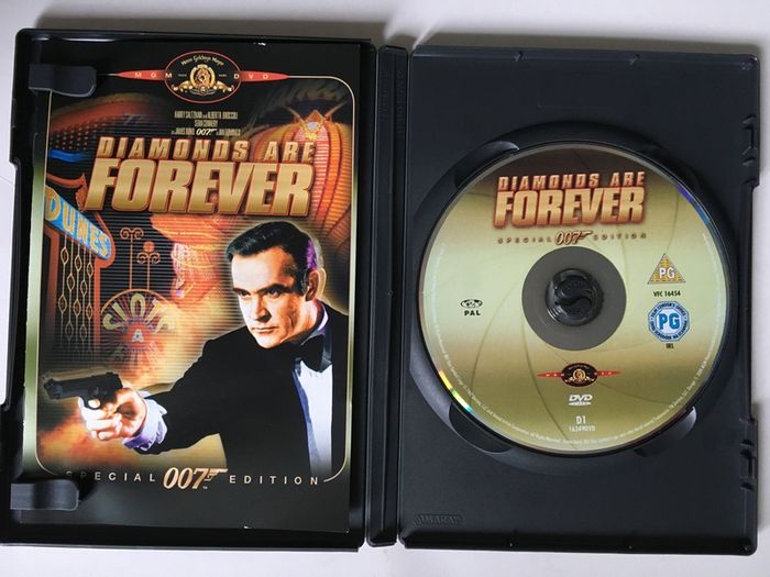 007 James Bond - Diamonds Are Forever [1971] Sean Connery [Movie DVD]